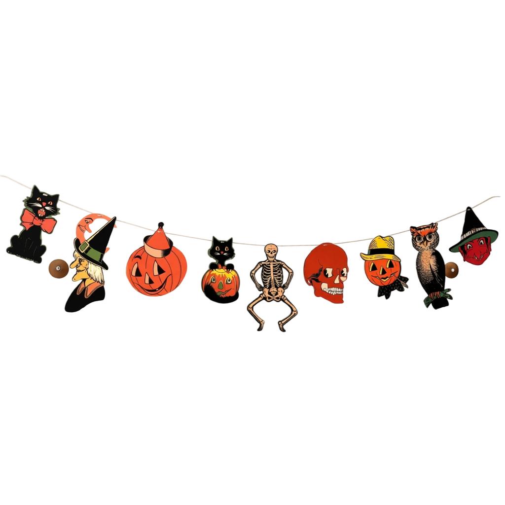 Halloween Wall Hanging Decoration with Pumpkin Design for Home Decor