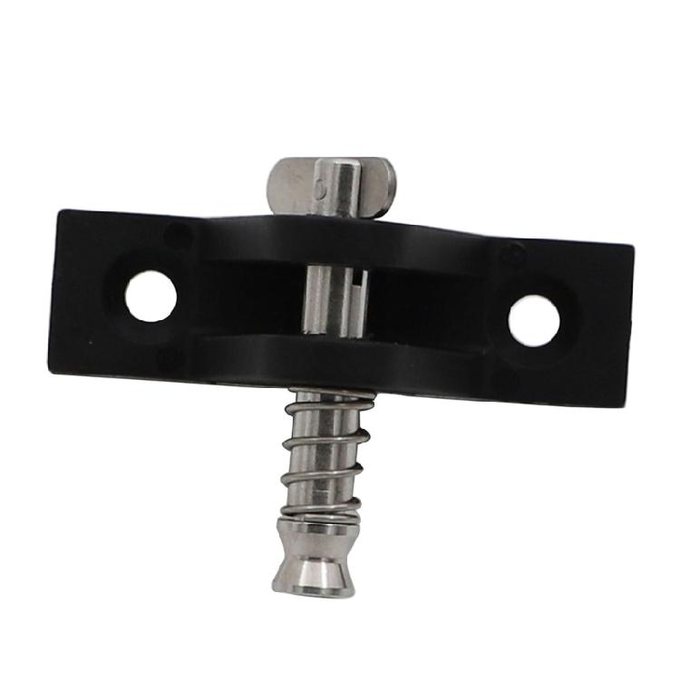 Quick Release Bimini Top Deck Hinge Black Nylon Mounting Base with Screws for Boat Awning and Shade Top Service Work