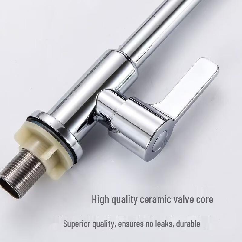 TLXT Stainless Steel Swivel Kitchen Faucet