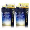 YOLU Yoru Shampoo Treatment Set Refill Large Capacity Deep Night Repair Equivalent 3 Regular Refills