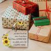 Nana/Grammy Gifts: Sunflower Acrylic Heart Sign – Grandma Birthday/Christmas (from Grandchildren).