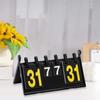 Plastic Sports Scoreboard 4-Digit Digital Tabletop Scoreboard Score Counter  Badminton Matches