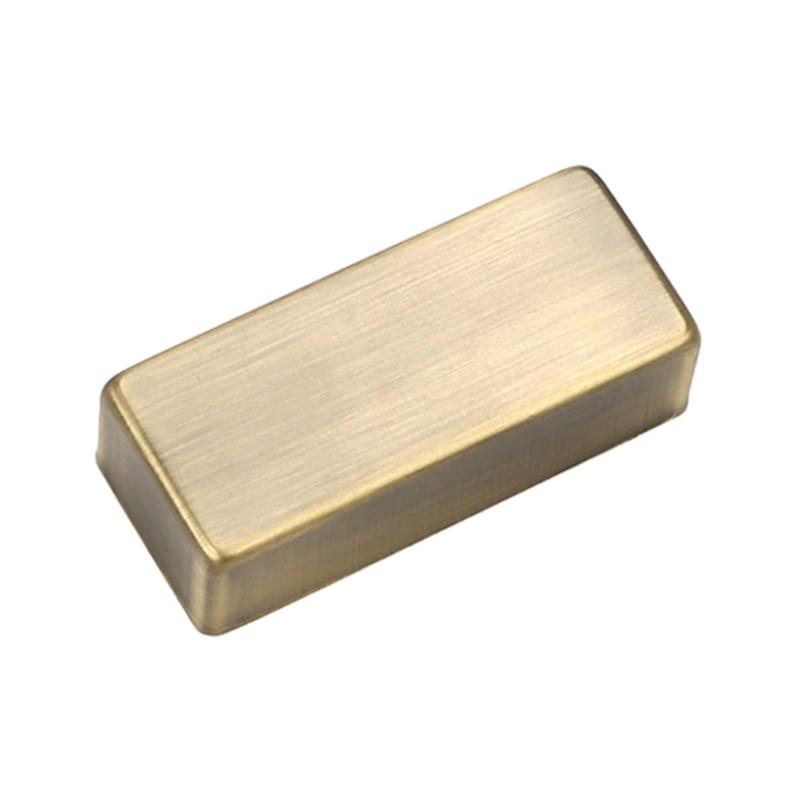

Electric Guitar Pickup Cover Golden Guitar Pickup Cover Cover Humbucker Covers for Electric Guitar Pickup, No Hole 1