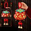 Strong Hook Fabric Festival Hanging Ornament For Chinese New Year Decoration Multi Purpose Accessories