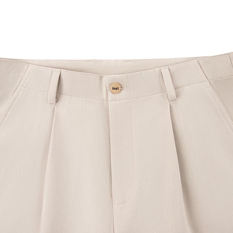Septwolves Men's Wide-Leg Wrinkle-Resistant Casual Trousers