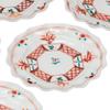 Kutani Ware Iwataya Plate Set Akae "Kutani Ware" (No. 5) K8-118
