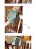 Women's High Waist Cotton Casual Korean Style Wide Leg Shorts - Trendy Summer Sports Hot Pants