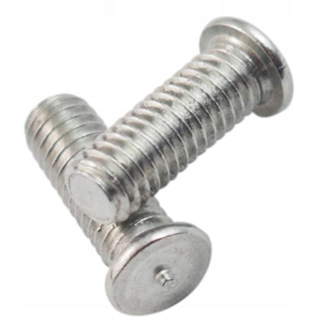 Electrode for welding M5 body sheet metal studs, screws, rivets, nails