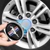 4pcs Car Wheel Center Hub Cap Rim Cover Emblem Decal For Ford Focus Mk3 Fiesta Ranger Fusion Mondeo Mustang Fusion Kuga Ecosport