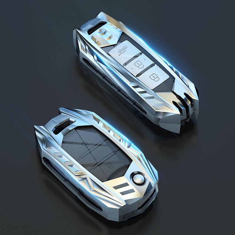 Wuling Hongguang MINIEV Full-Cover Alloy Car Key Protective Shell