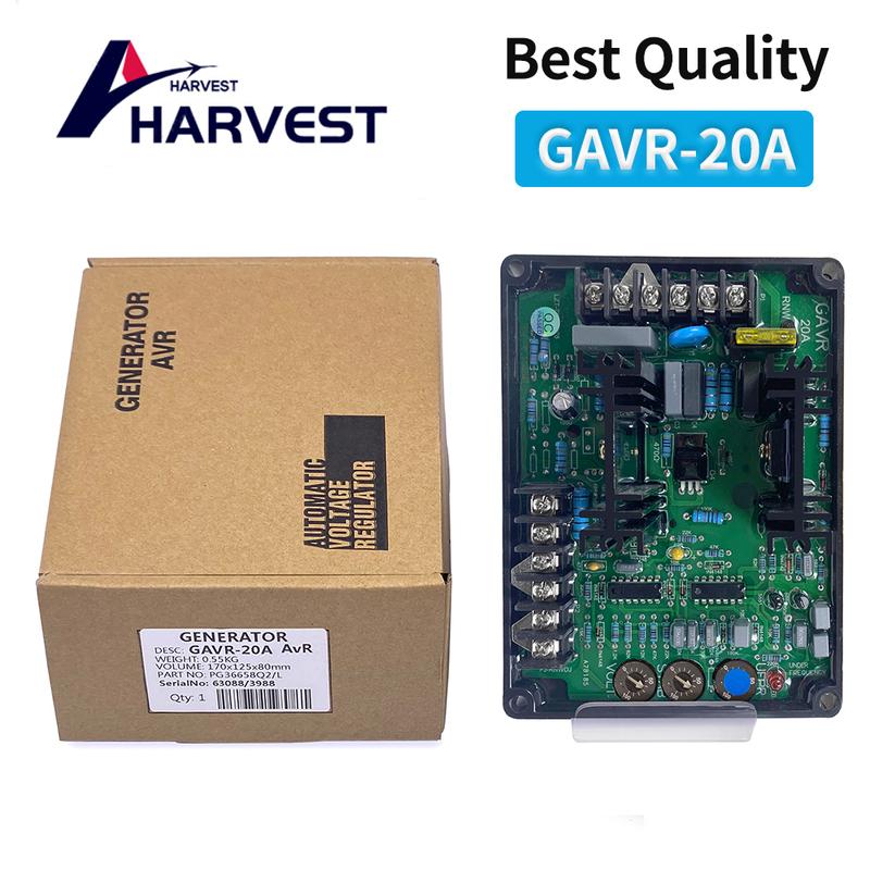 GAVR20A Brushless Generator Automatic Voltage Regulator Best Quality GAVR-20A Universal Diesel Generator Stabilizer Module