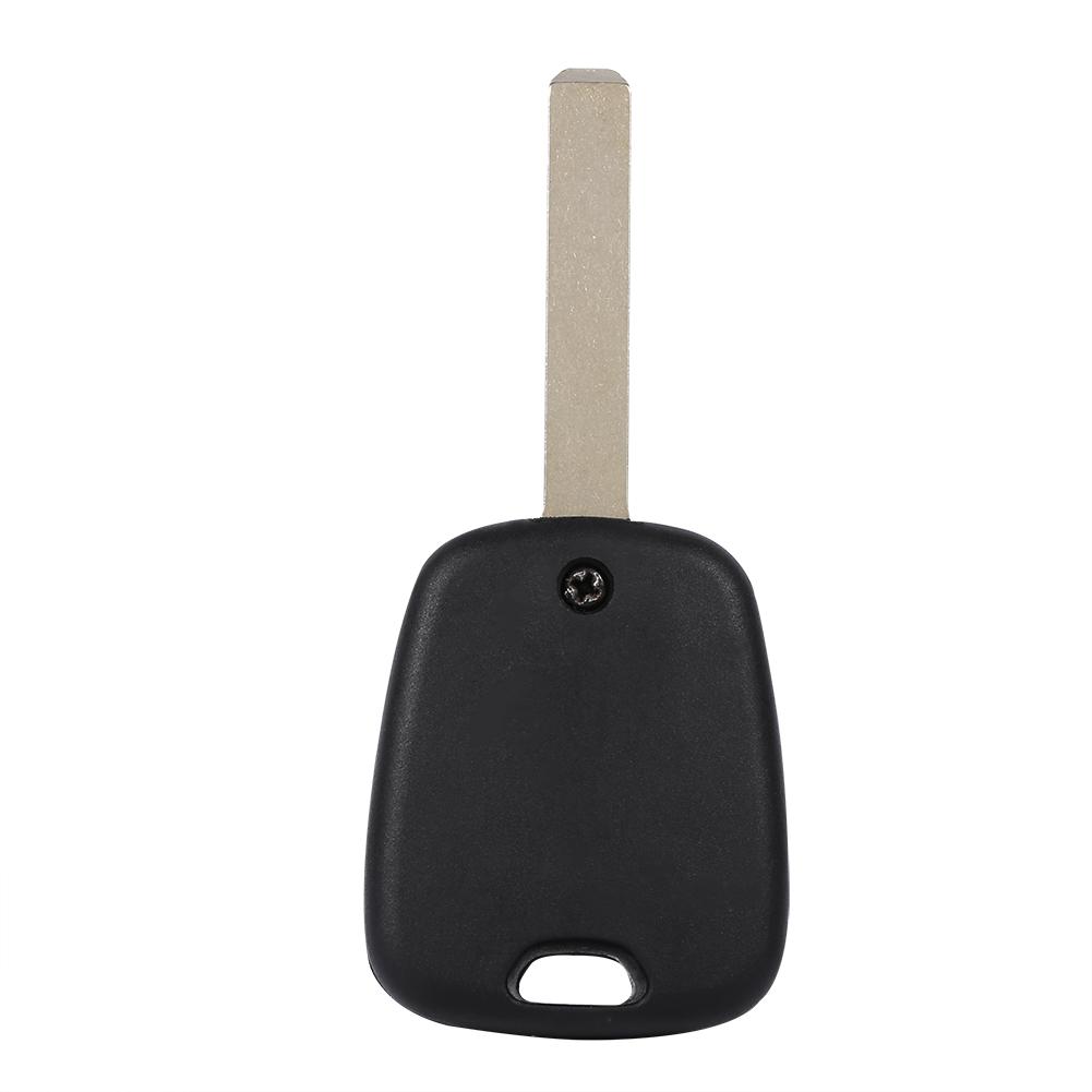 2 Buttons Uncut Blank Blade Remote Car Key Fob Shell Case For Peugeot 107 207 307 407