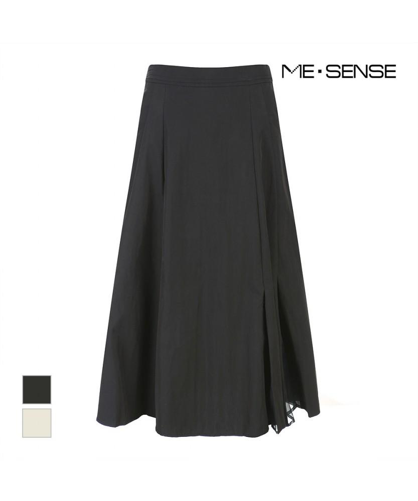MESENSE Organza Color Block Skirt_Mb53Skmd03Z