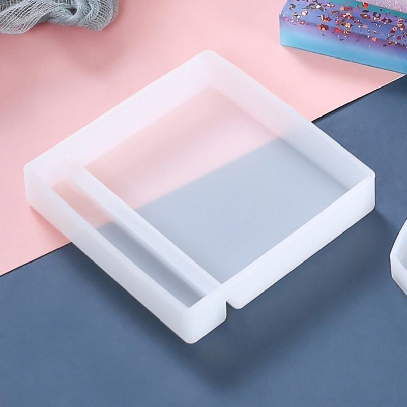 Versatile Translucent Leaf Mold Suitable For Crafts Jewelry Display Plate Mould Necklace Rack Making Tool