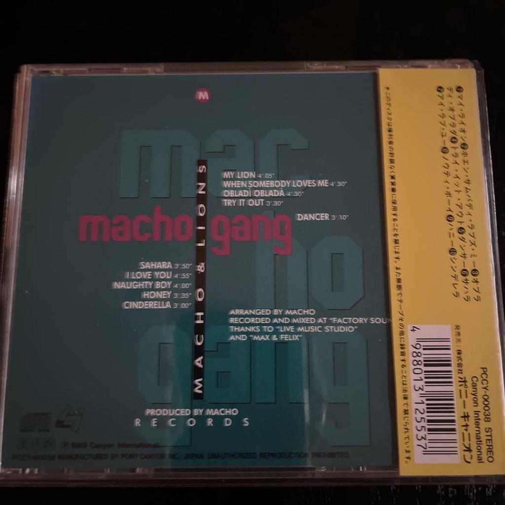 [USED] macho gang