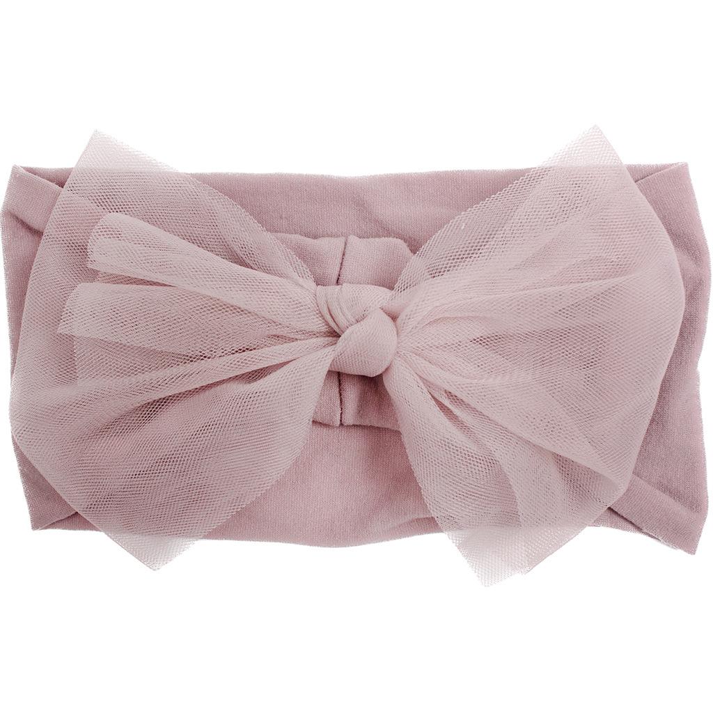Baby Hair Accessories Headband Baby Newborn Mesh Bow Baby Girl Headband