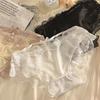 Ladies Summer Thin Style Pure Desire Sexy Lace Palace Wind Bacteriostatic Low Waist Triangle Briefs