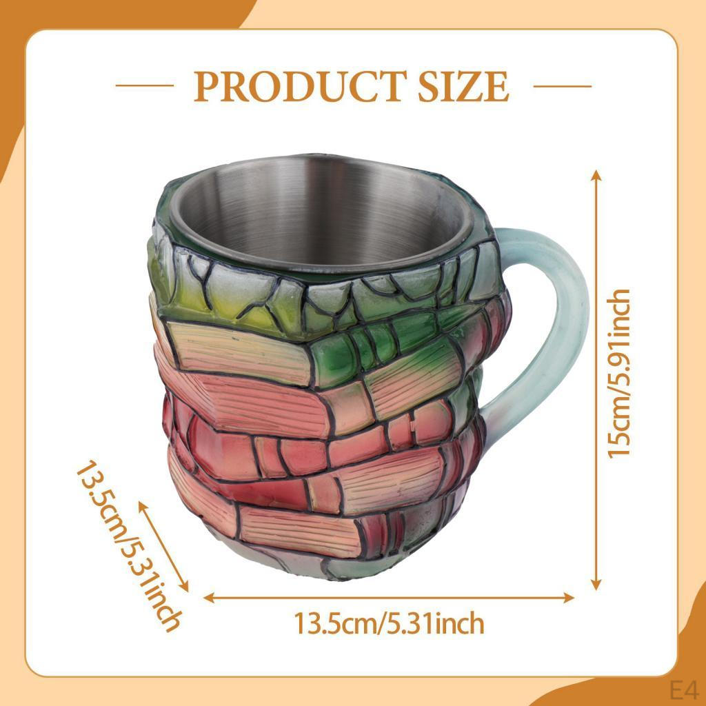 3D Book Mug As A Gift for Educators And Literature Enthusiasts
