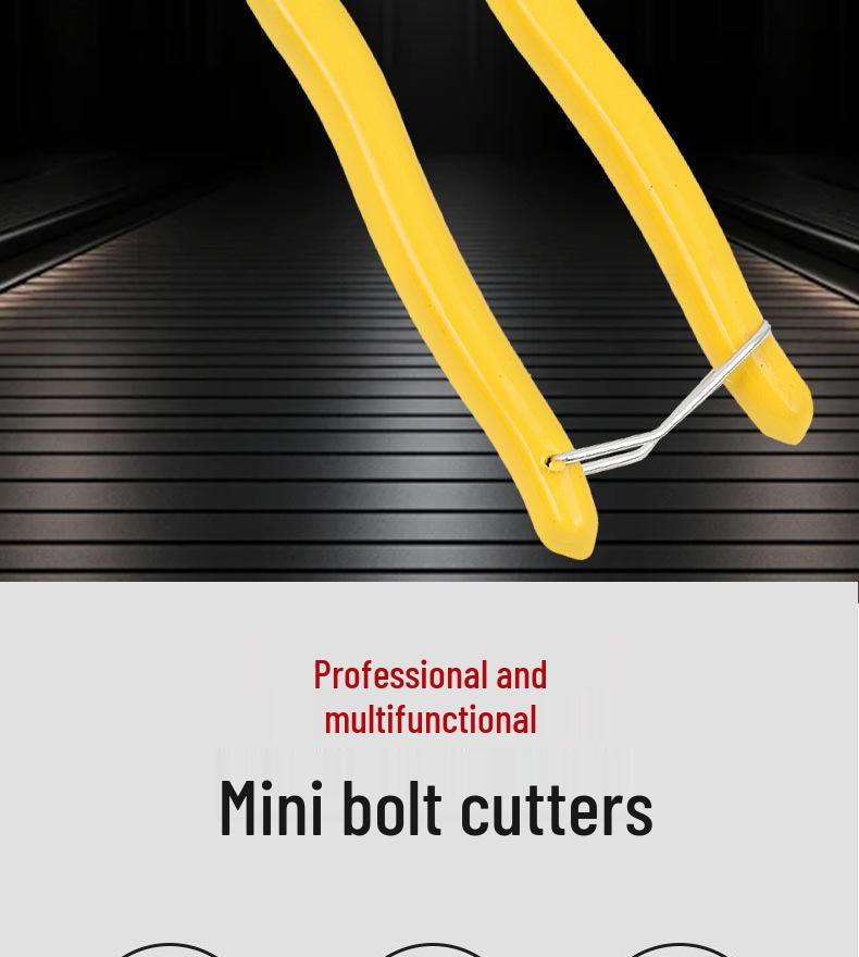 8-inch Labor-Saving Steel Wire Cutters, 9-inch Heavy-Duty Pliers for Cutting Iron, Steel, Copper Wire, and Rebar