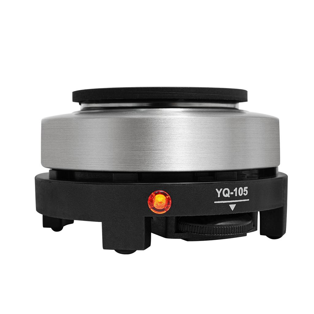 Moka Pot Stainless Steel Coffee Pot Stovetop Espresso Maker Percolator Italian Coffee Maker 200ml/7oz/4 Cup W/Electric Stove