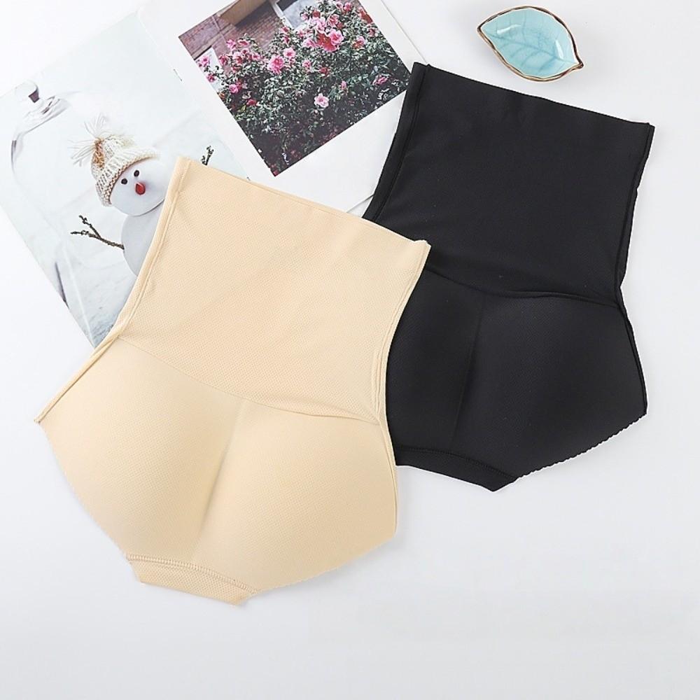 High-waisted Enhancer Hip Pants Butt Hip Lifter Girdle Underwear Fake Butt Pad Body Shaper  Female