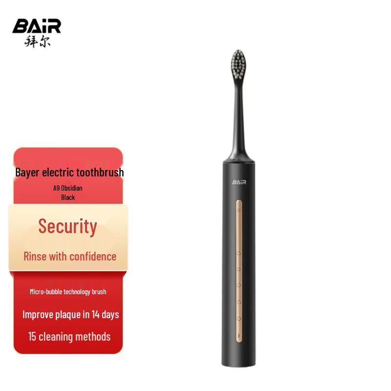 BAIR A9 Adult Sonic Rechargeable Electric Toothbrush CN plug (adapter included)