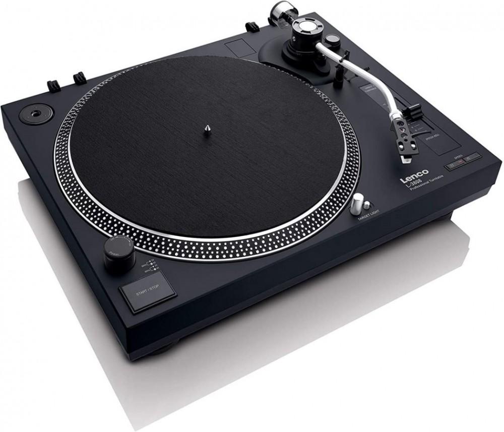 LENCO L3808G Turntable Black, Lenco
