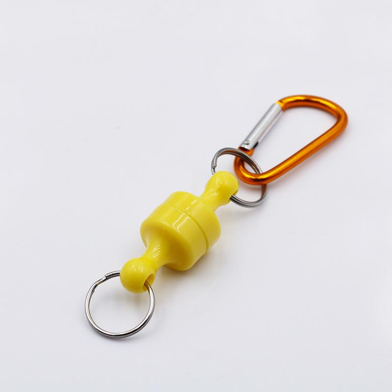 Magnetic Carabiner & Lanyard for Outdoor Fishing and Tent Hanging
