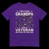 Im A Dad Grandpa And Veteran Fathers Day American Flag Tshirt