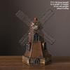 Dutch Modern Windmill Resin Decor For Office Desk Bookshelf Home Gift Display