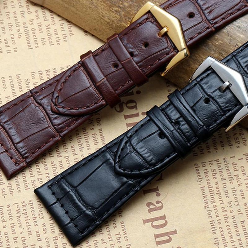 Echtes Lederarmband 26mm 22mm 30mm für Franck Muller FM6000H Uhrenarmband Armbanduhren Zubehör Rindsleder Uhrenband