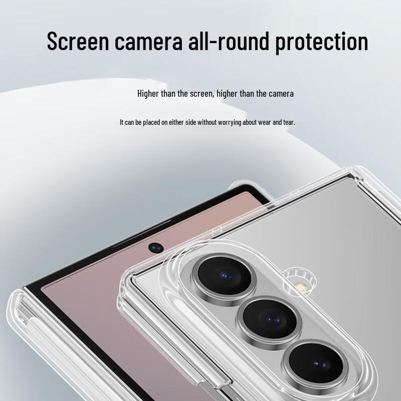 Purecolor Transparent Case for Samsung Galaxy Z Fold7