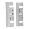 A Pair HSS Woodworking Manual Electric Planer Replacement Blade for Handheld Planer