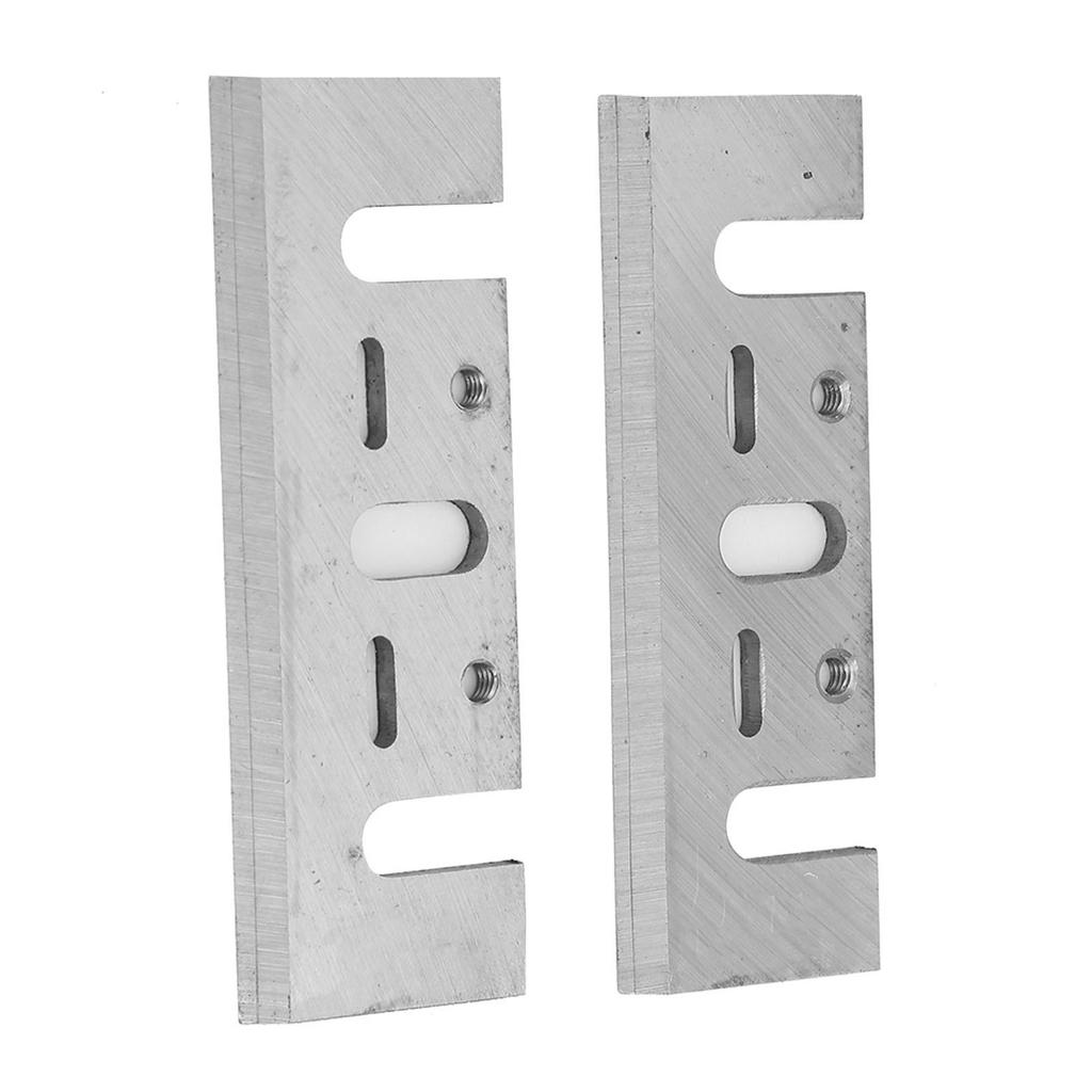 A Pair HSS Woodworking Manual Electric Planer Replacement Blade for Handheld Planer