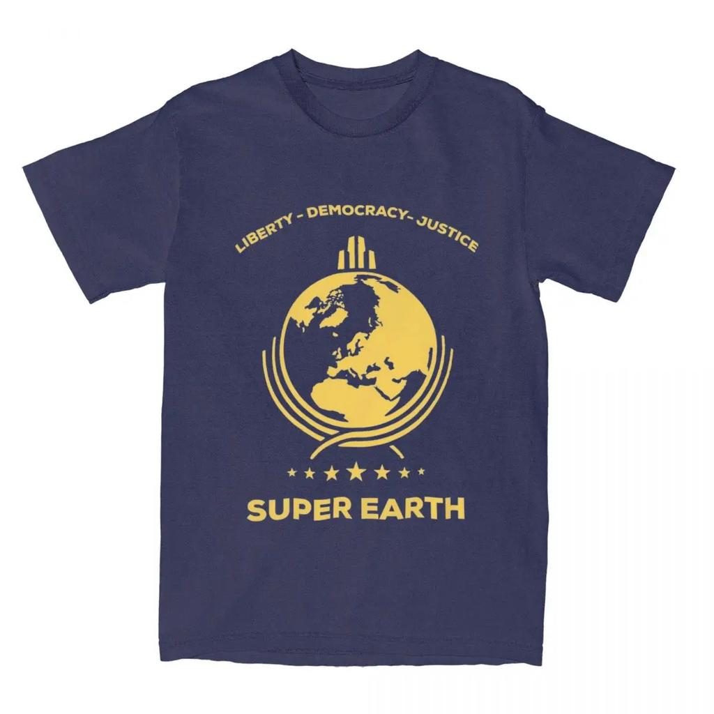 Bărbați Femei Helldivers 2 Joc Cămașă Îmbrăcăminte Super Earth Plonjând în Infern Tricou Îmbrăcăminte Streetwear Tricouri Toate Sezoanele