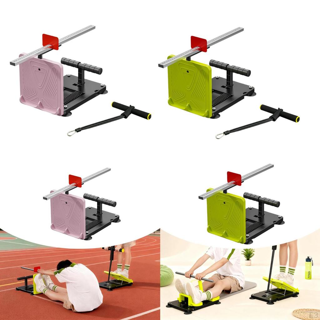 Misuratore Test Sit and Reach Flessibilità Strumento Ausiliario Compatto con Forti Ventose