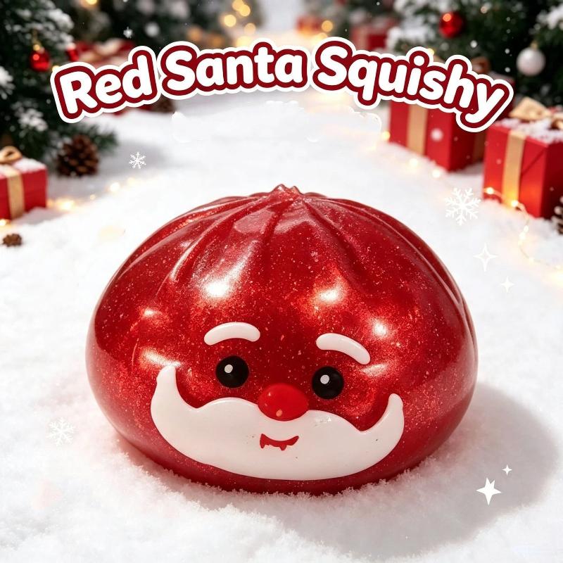 Süße Weihnachts-Quetschspielzeuge Kawaii Schneemann Rentier Weihnachtsmann Stressabbau Fidget Toys mit Geschenkbox für Weihnachtsfeier Preise