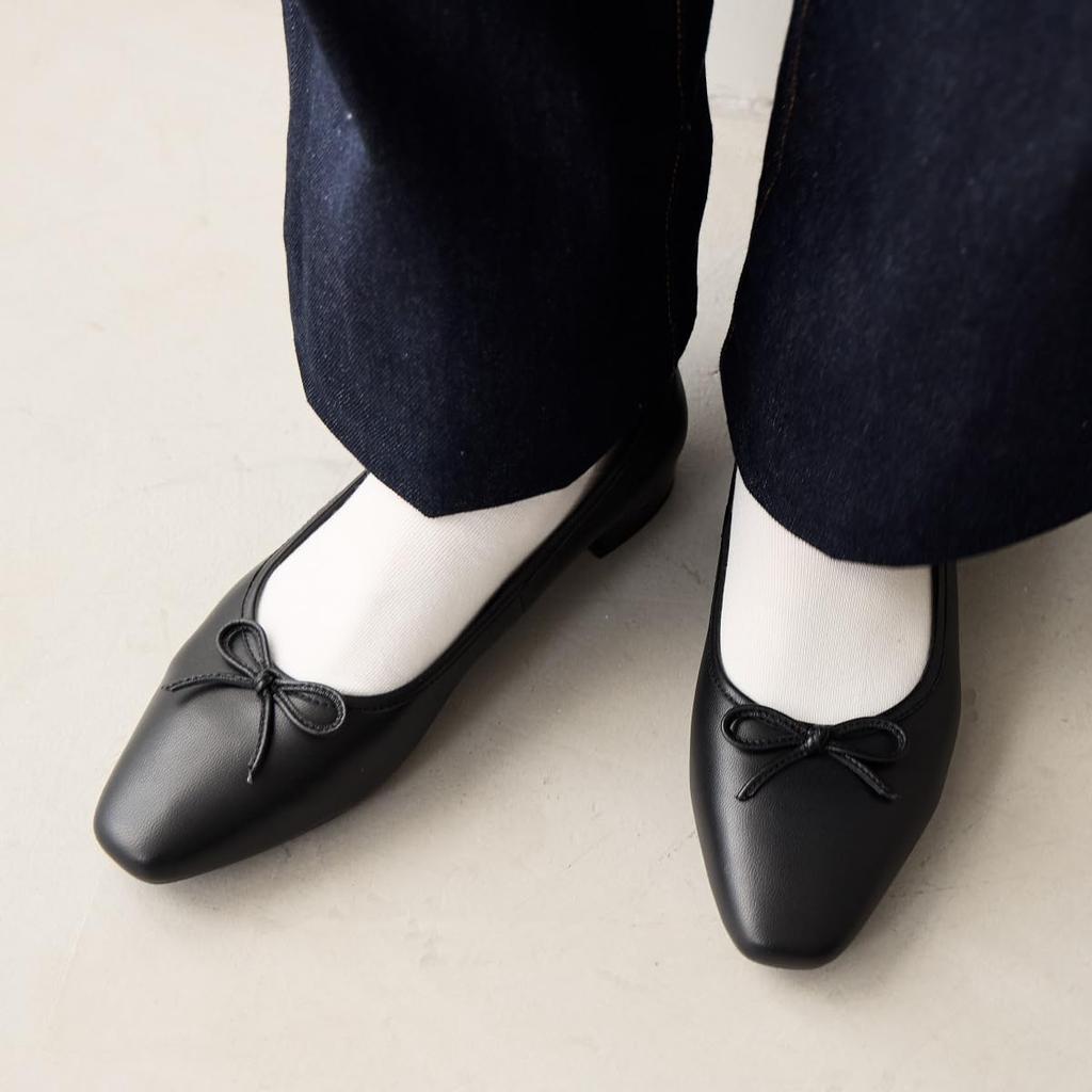 Toe Ballet Black 235 HIMIKO/Himiko/Square Shoes/640008