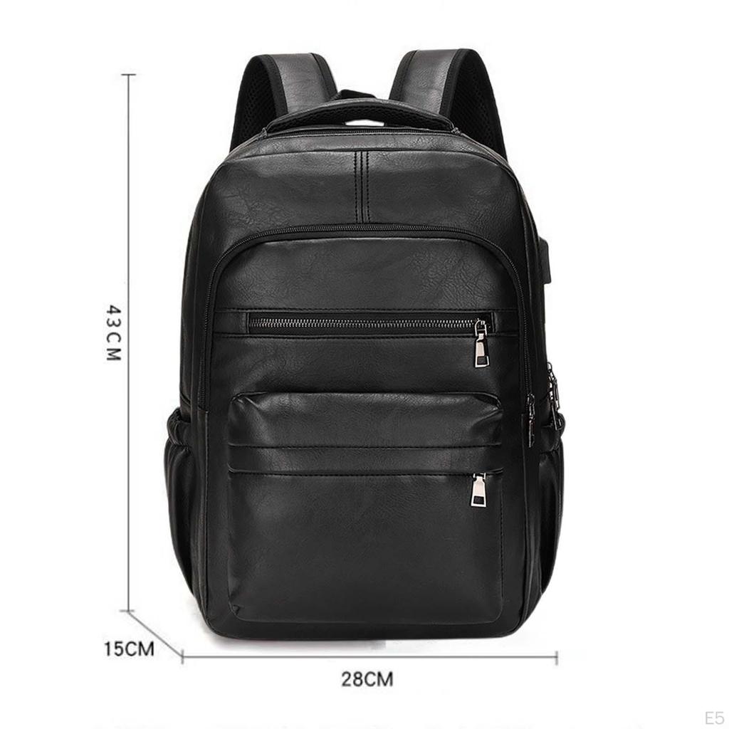 Backpack for Laptop in Leather PU Hand -resistant Bag