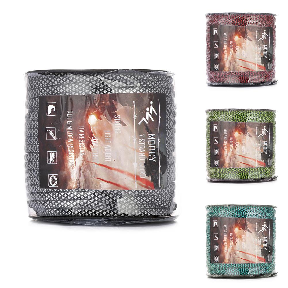 164ft Paracord 7 Strand Core 4MM Outdoor Camping Rope Parachute Cord Lanyard