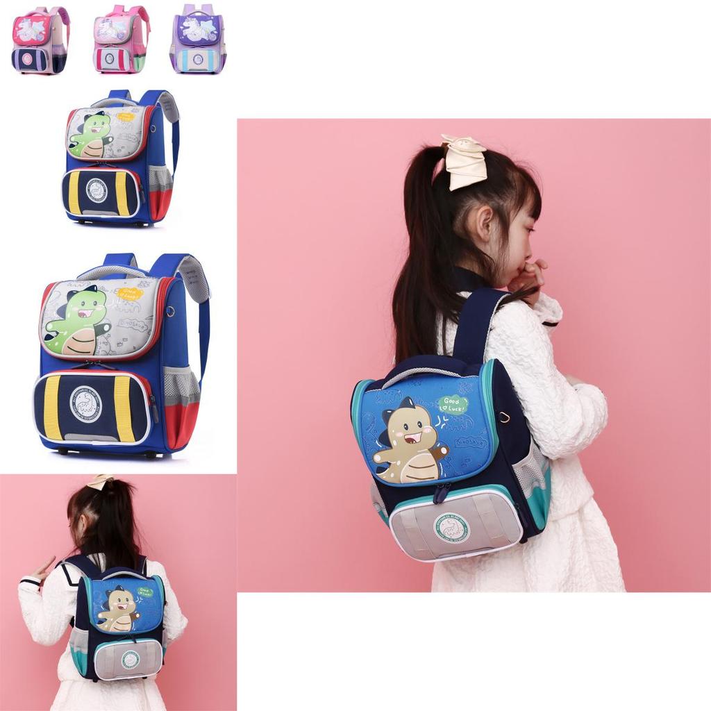 Adorable Children's Backpack With Ergonomic Design And Breathable Nylon Material