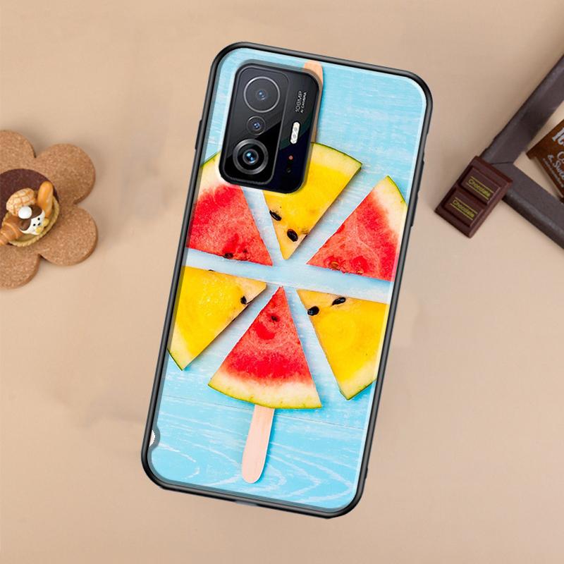 Fruits Watermelon Pineapple Summer Case For Xiaomi POCO X7 Pro X3 X5 X6 F3 F5 F6 M6 Pro 11T 12T 13T 14T Pro 13 14 Ultra Cover
