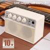 KOKKO KB-10 Bass Amplifier Portable Mini Audio 10W Mini Bass Amplifier Portable Rechargeable Bass Guitar Practice Amplifier