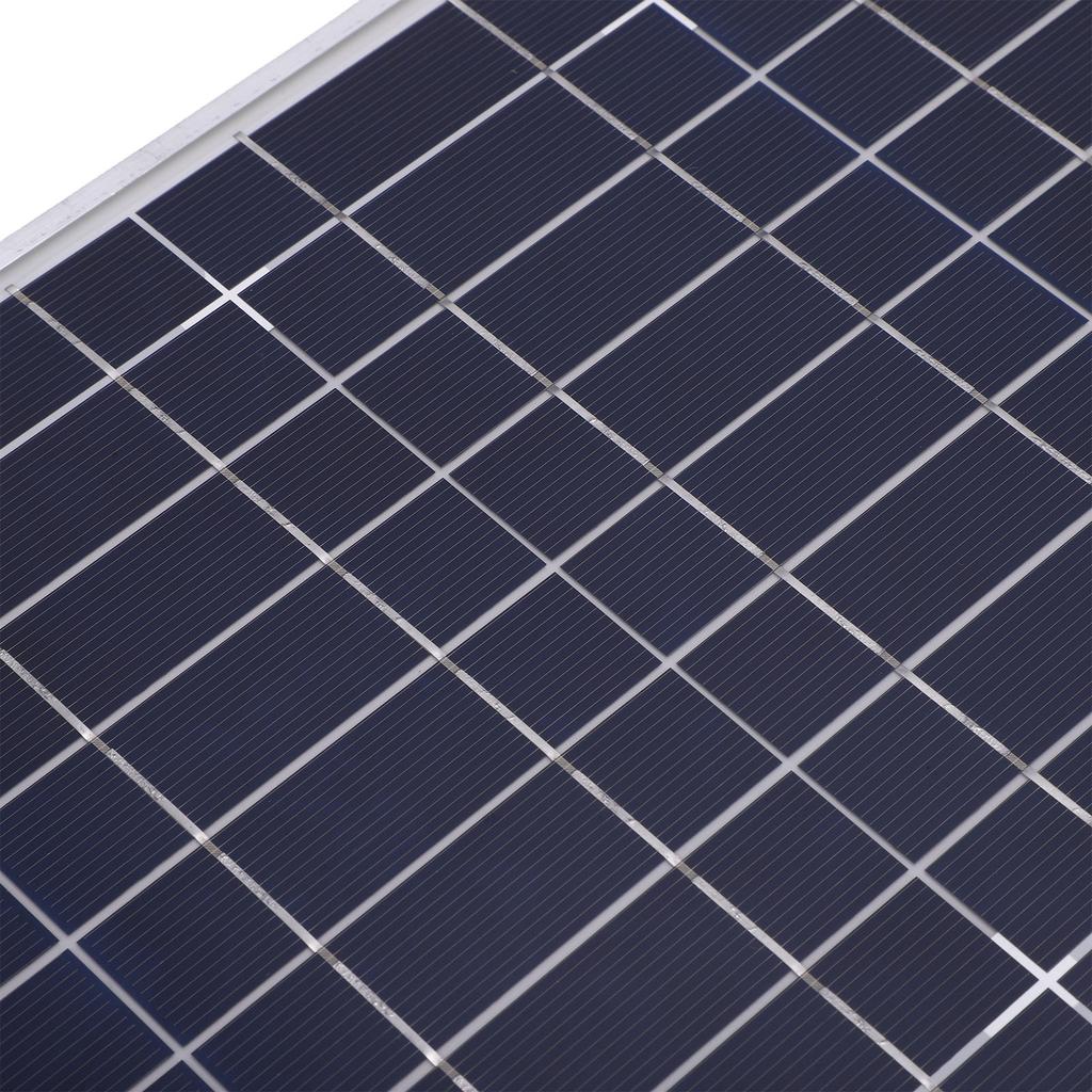 200W Solar Panel Kit Aluminum Frame Solar Charger Controller Kit for Off Grid Applications RV Travel