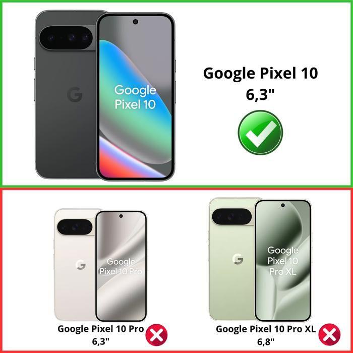 Camera Protector for Google Pixel 10 [Pack of 2] Tempered Glass Rear Camera Protection Film Phonillico®