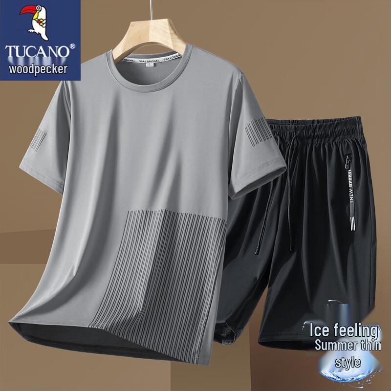 TUCANO Men s Ice Silk Casual Sports Set 4XL