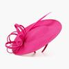 Linglong 2025 Spring/Summer Women's Retro Bow Headband & Hat