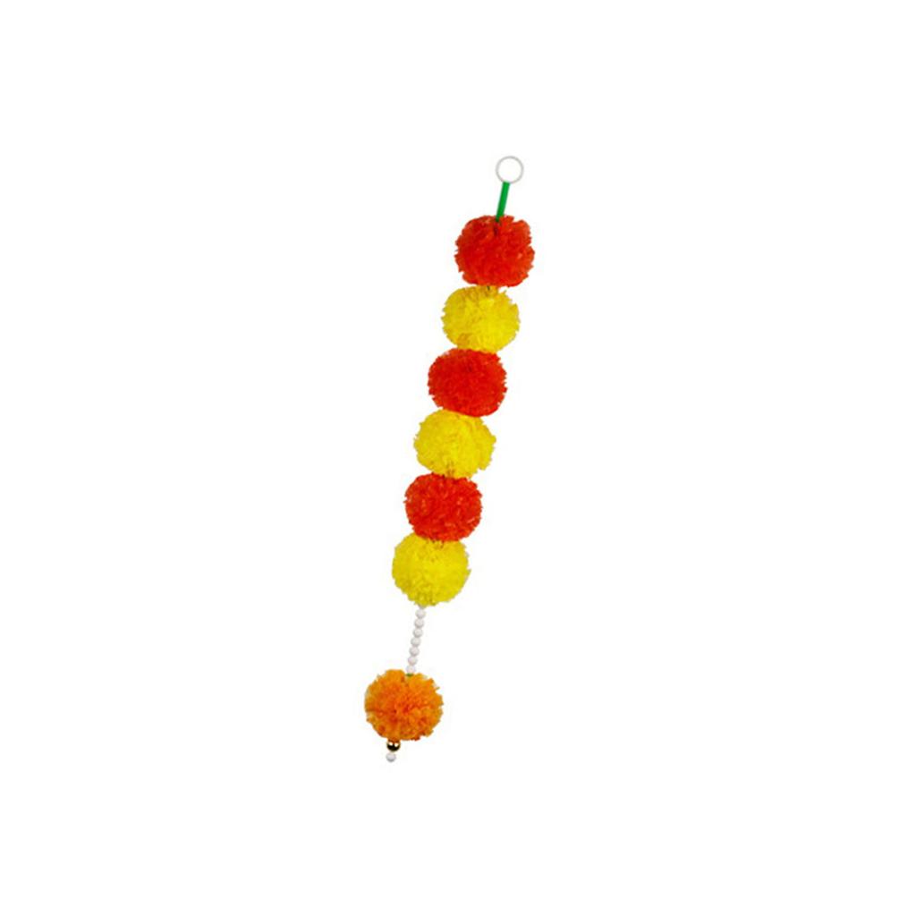 Marigold Garlands for Decorations Artificial Marigold Flowers Garlands Indian Decors for Pooja,Wedding Christmas,Event