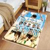 Messi Personalized Text Carpet Design for Foyer Bedrooms Entryway Playrooms Antislip Carpet Anime Office Decor Perfect Birthday/Christmas Gift Idea