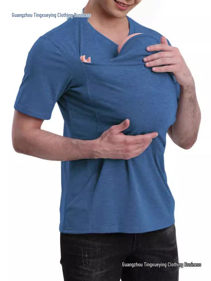 High-Quality Kangaroo Dad & Mom Multifunctional Soothing Shirt T-shirt Vest